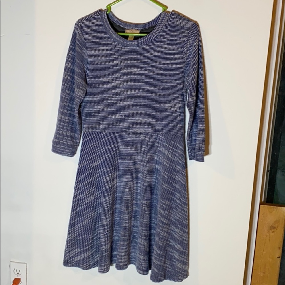 Loft Medium Knit Long Sleeved Dress
